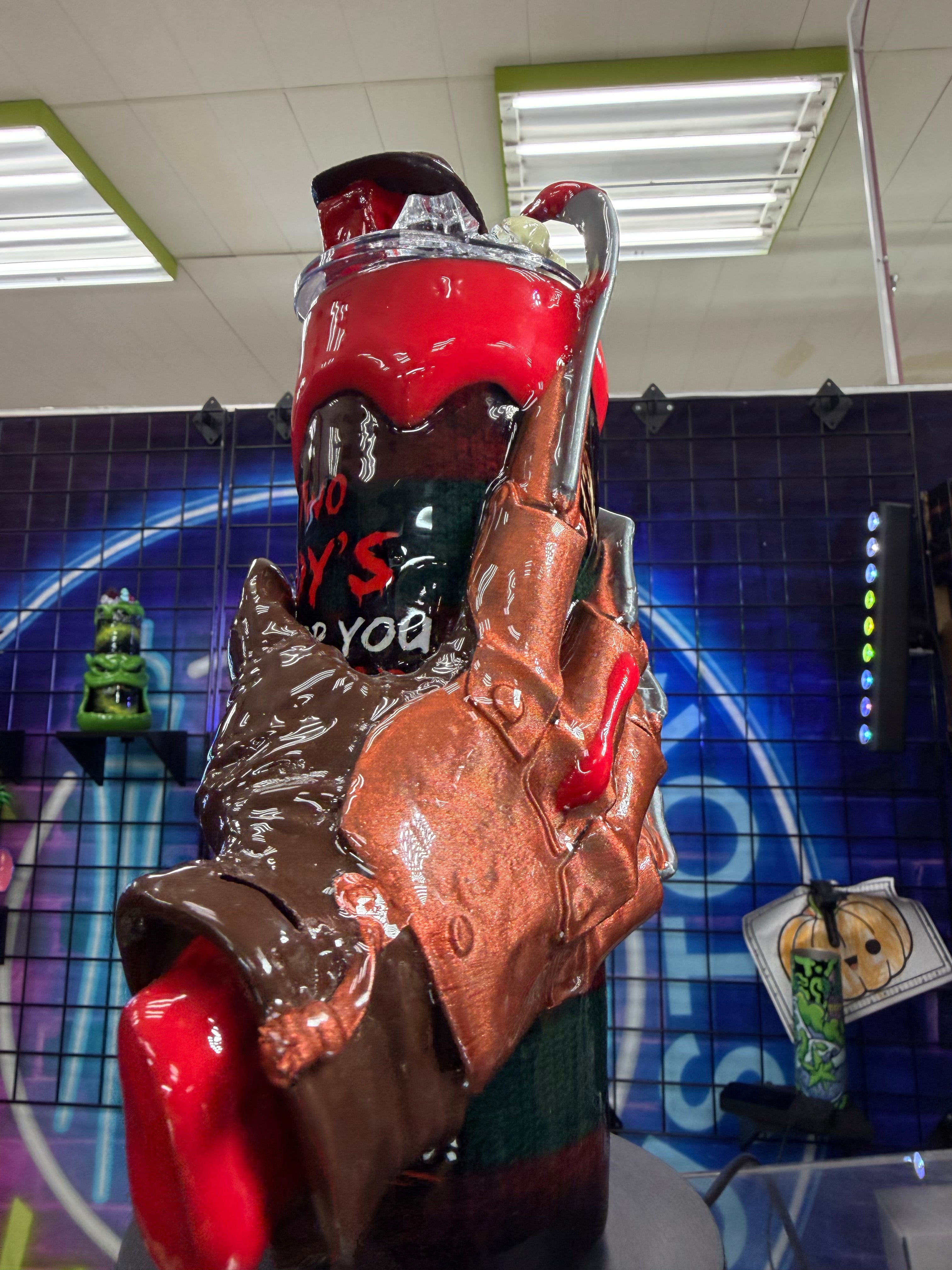 Freddy Krueger 3d Epoxy Tumbler