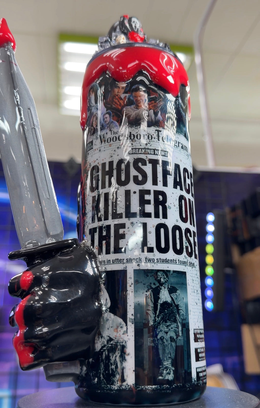 Ghostface 3D Tumbler