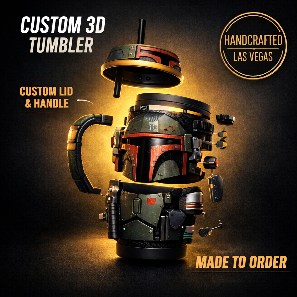 3d tumbler Custom concept build