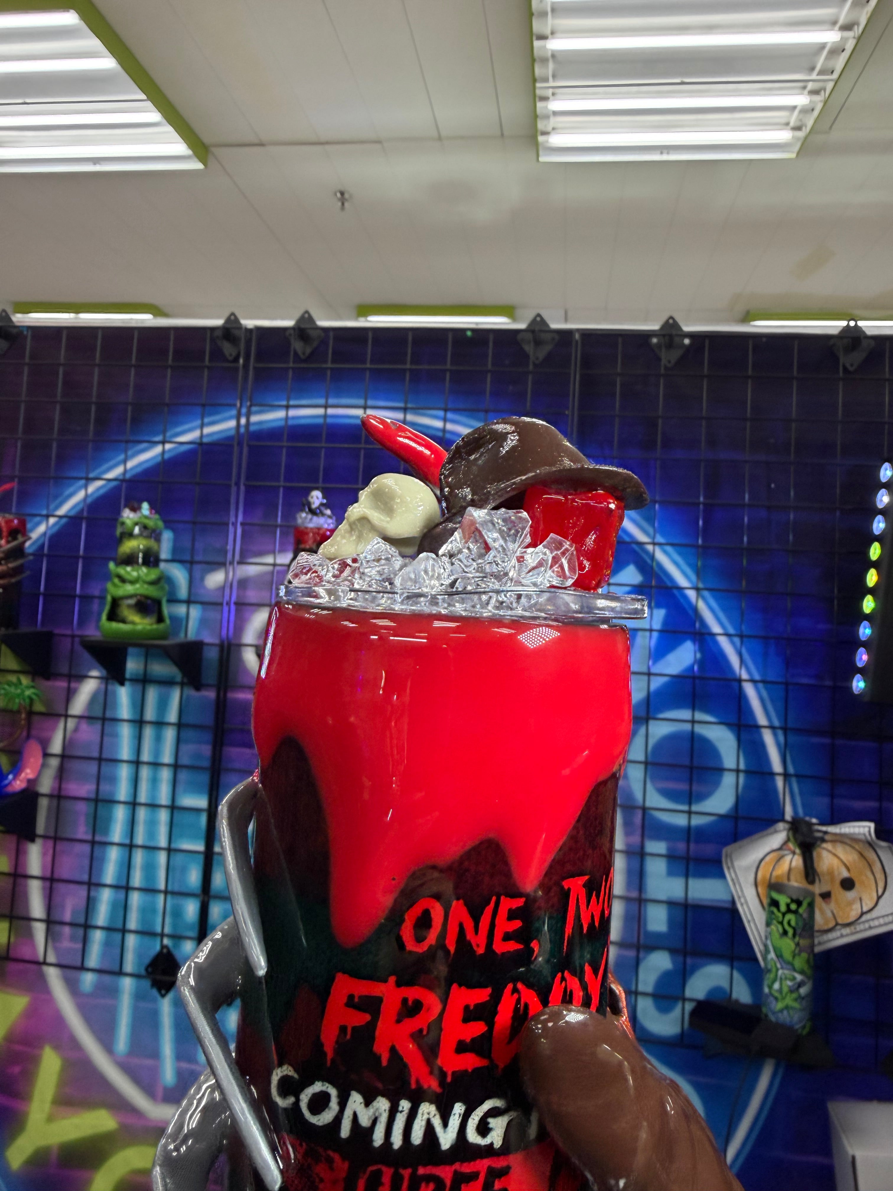 Freddy Krueger 3d Epoxy Tumbler