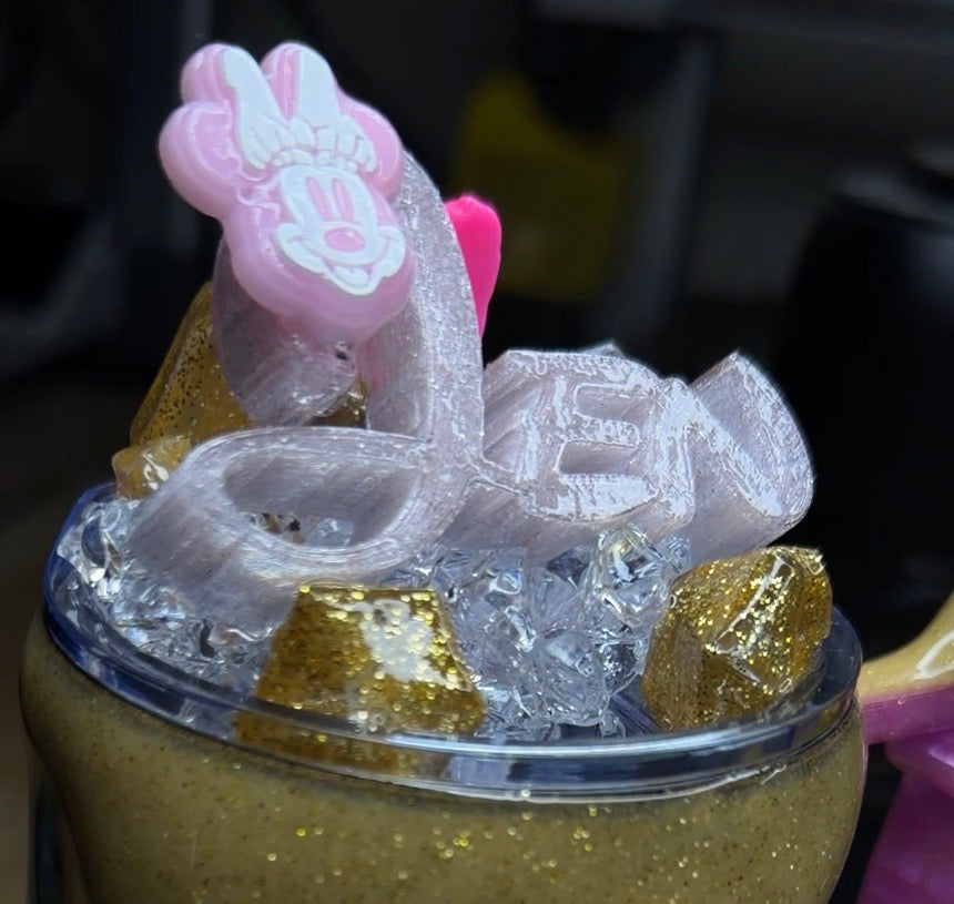 3D Castle epoxy Tumbler
