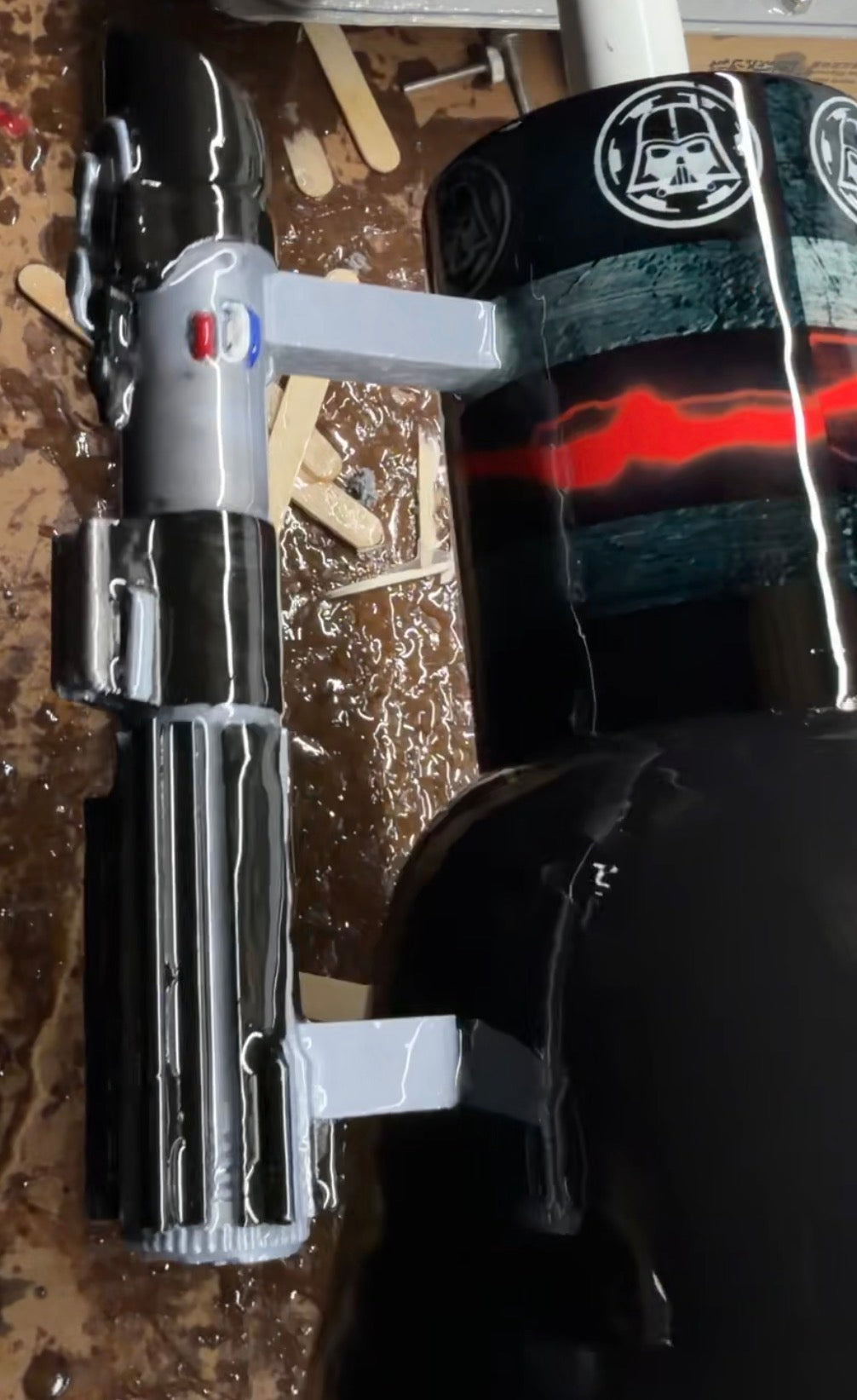 Darth Vader 3d tumbler