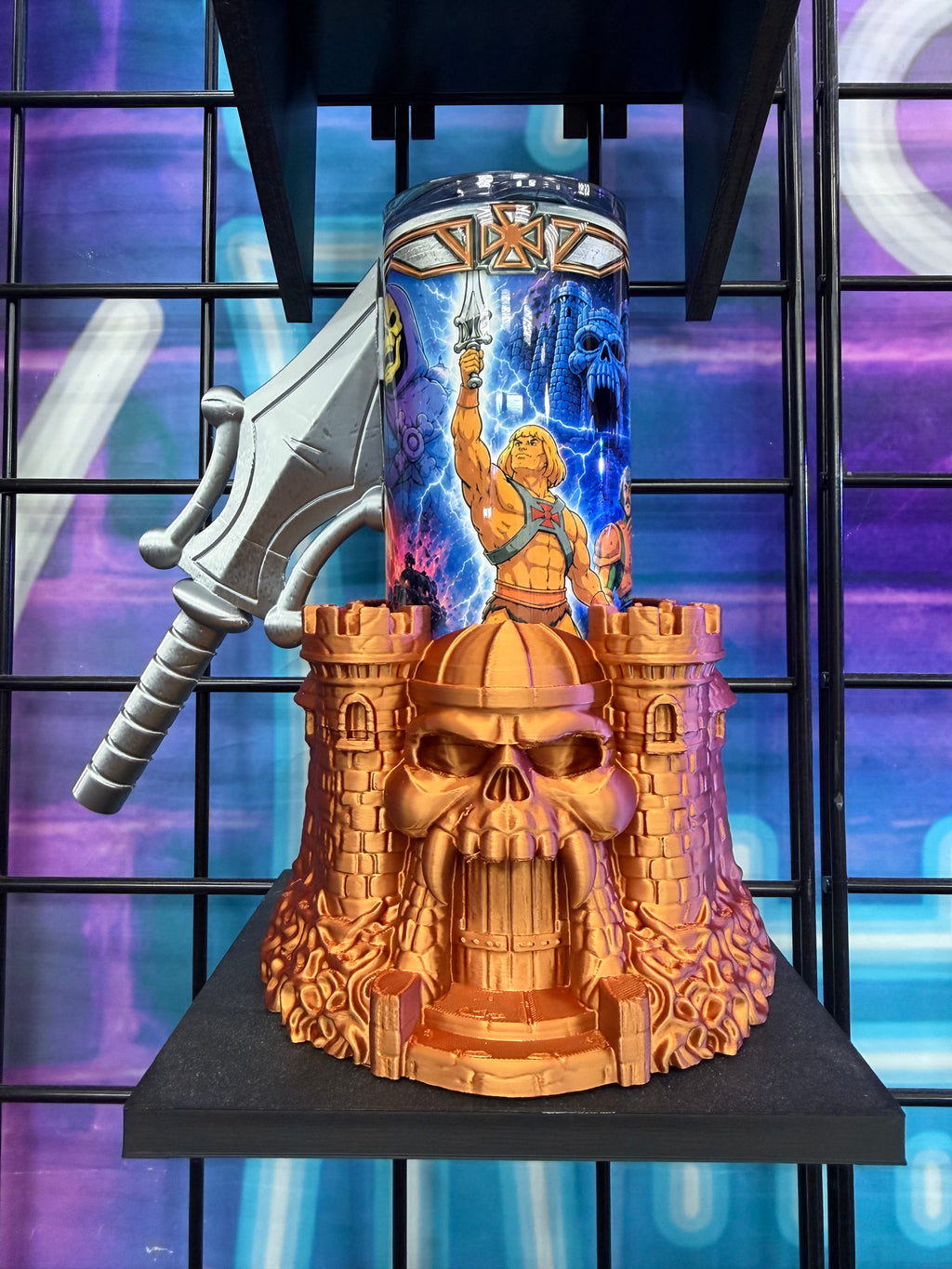 Masters of the Universe 3d epoxy tumbler