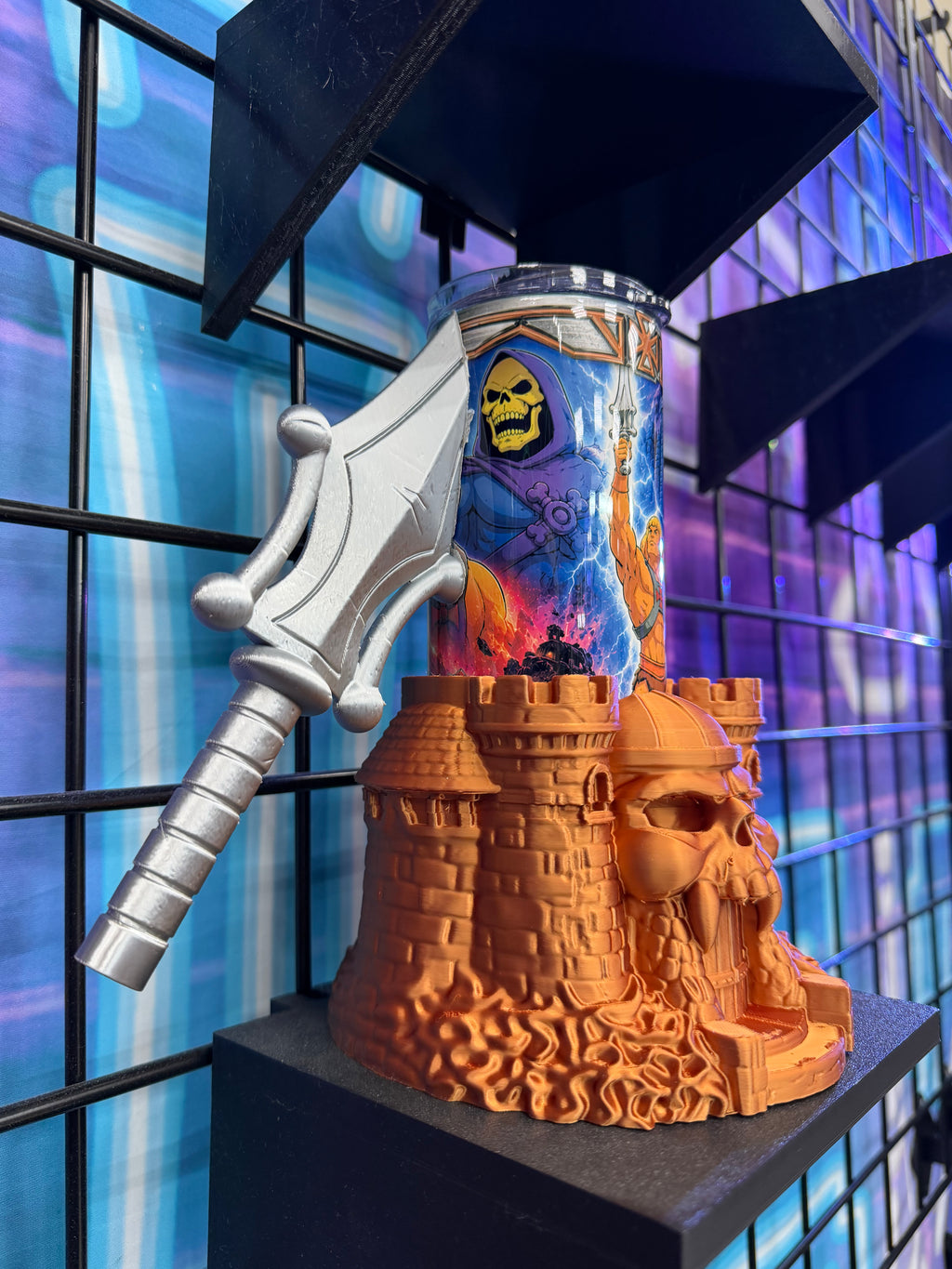 Masters of the Universe 3d epoxy tumbler