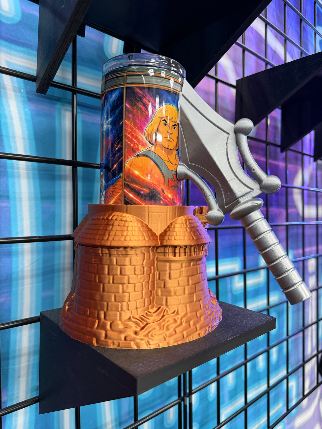Masters of the Universe 3d epoxy tumbler