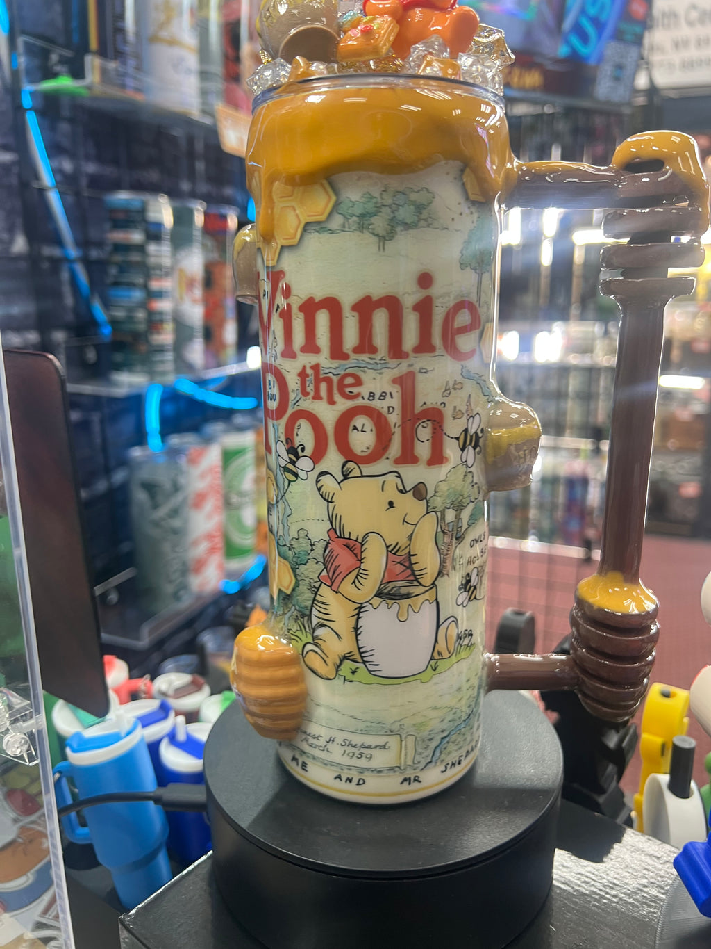 Winnie the Pooh 3d epoxy tumbler