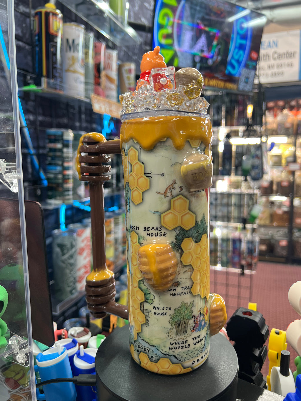 Winnie the Pooh 3d epoxy tumbler