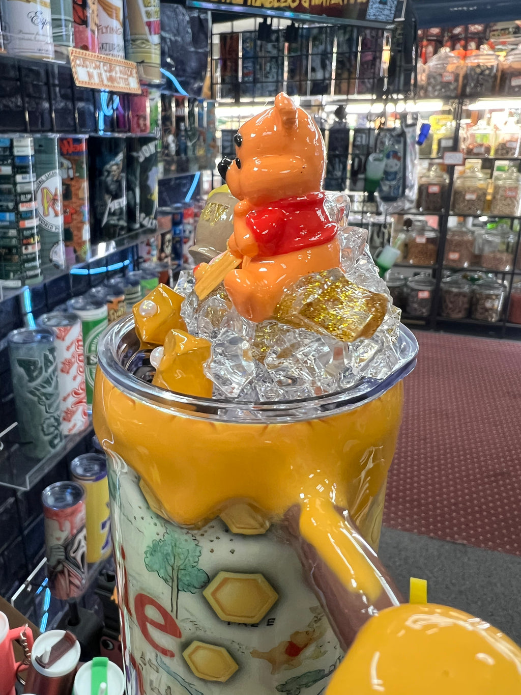 Winnie the Pooh 3d epoxy tumbler