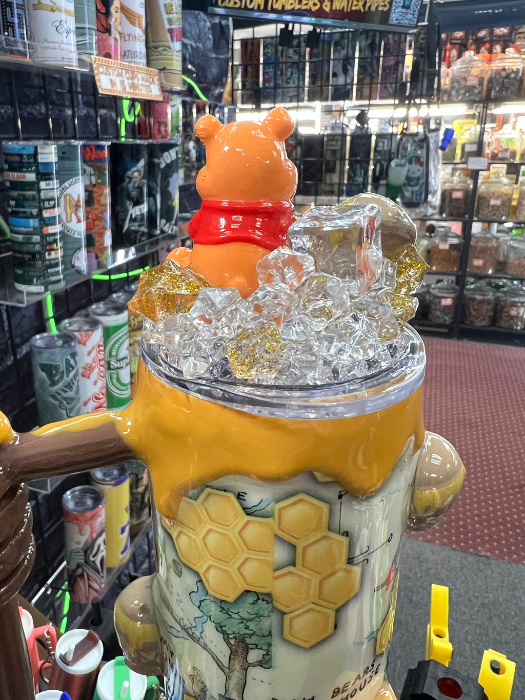 Winnie the Pooh 3d epoxy tumbler