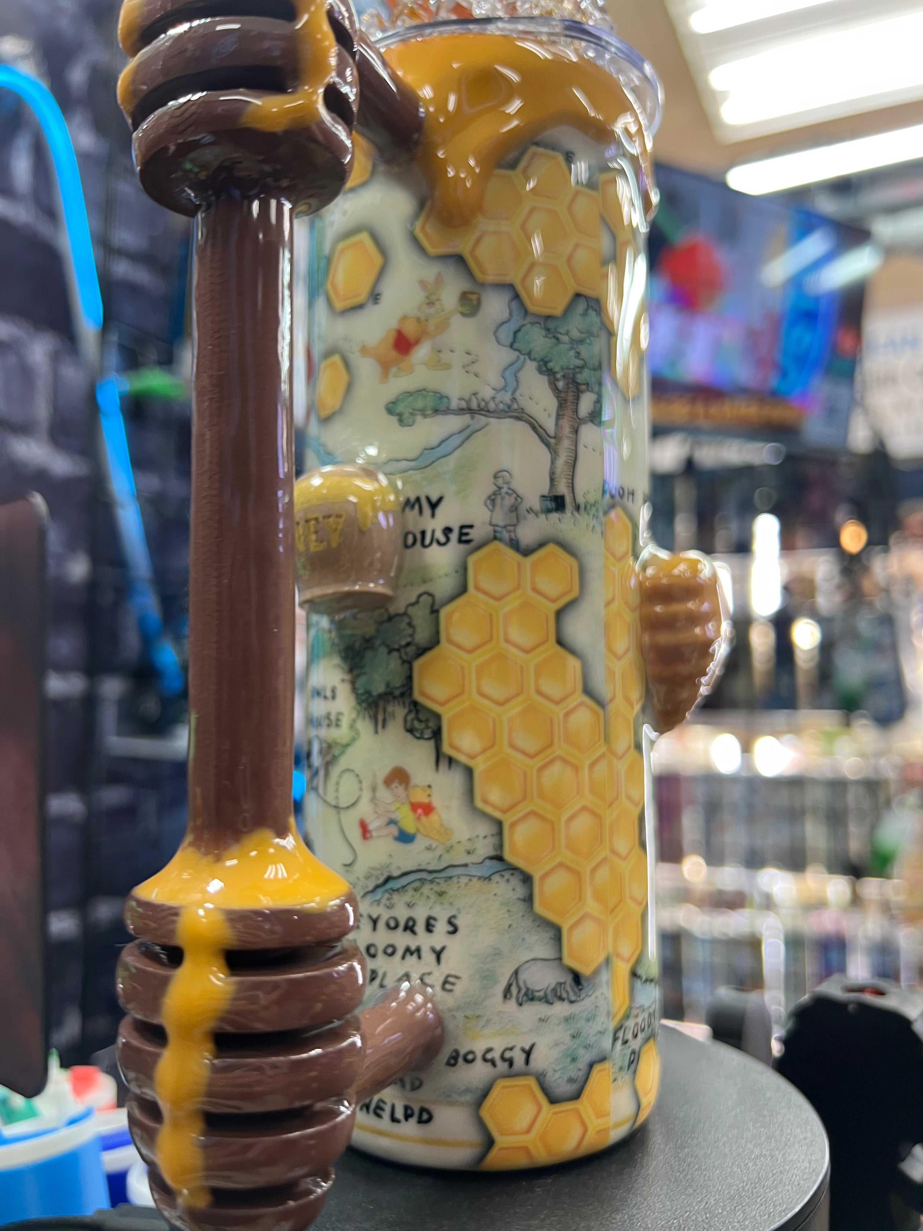 Winnie the Pooh 3d epoxy tumbler