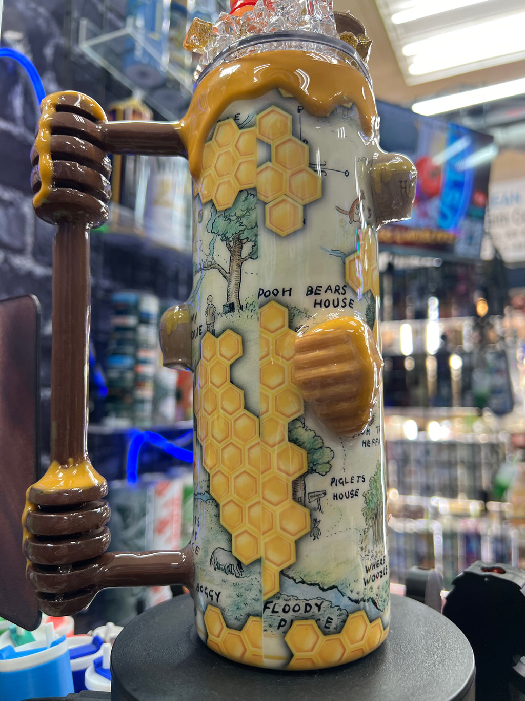 Winnie the Pooh 3d epoxy tumbler