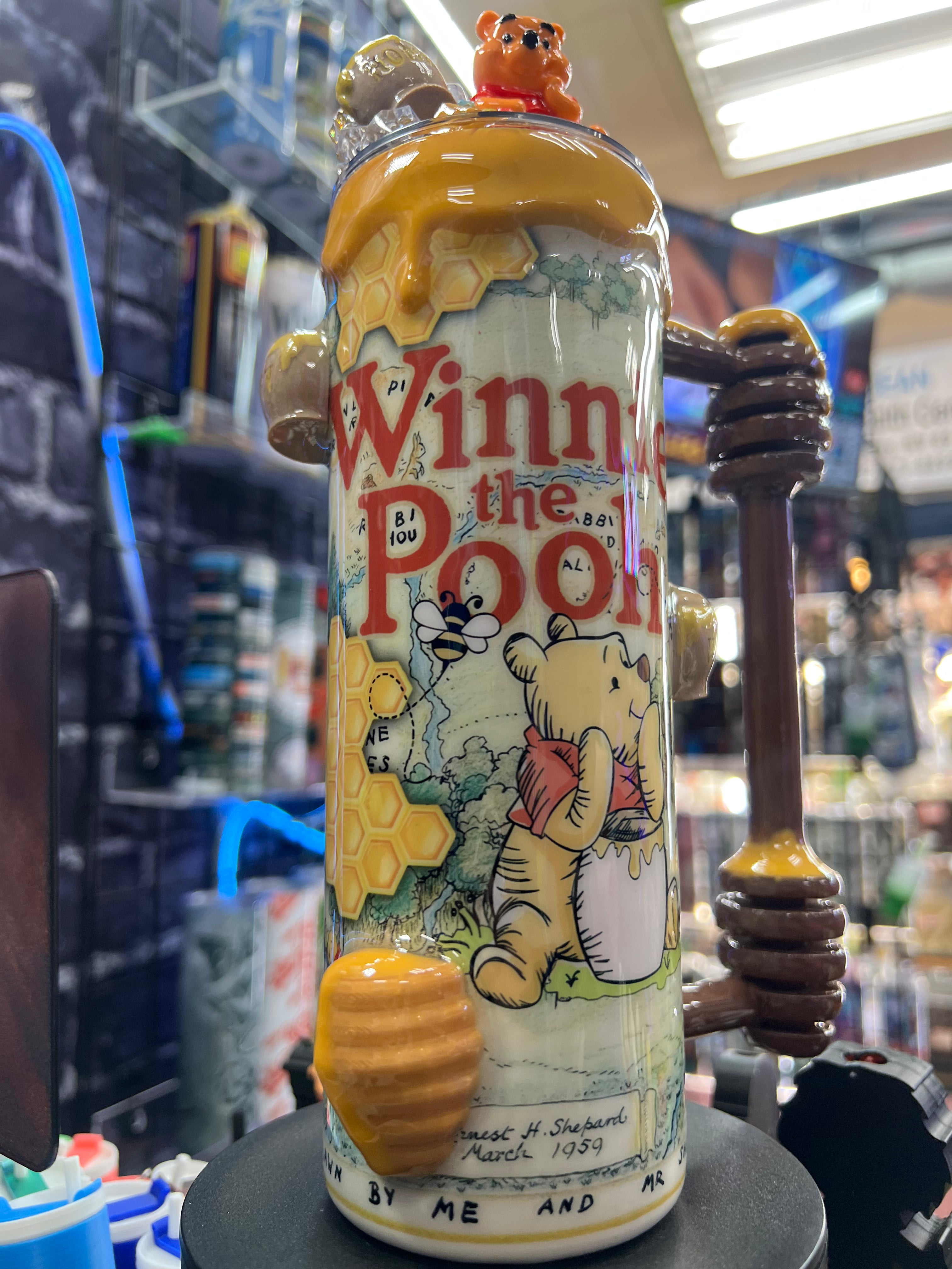 Winnie the Pooh 3d epoxy tumbler