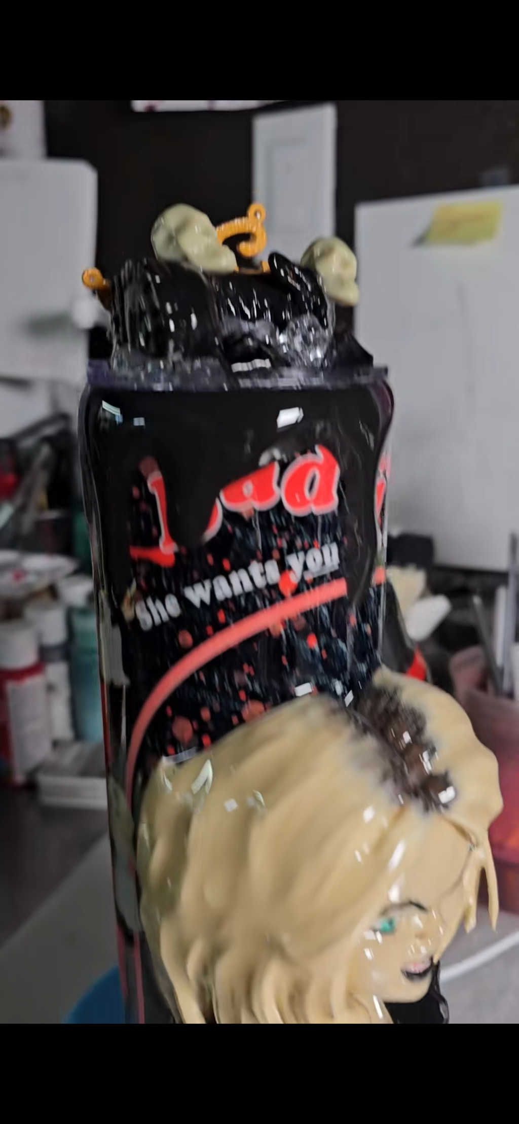 Bride of Chucky (Tiffany) 3d epoxy tumbler