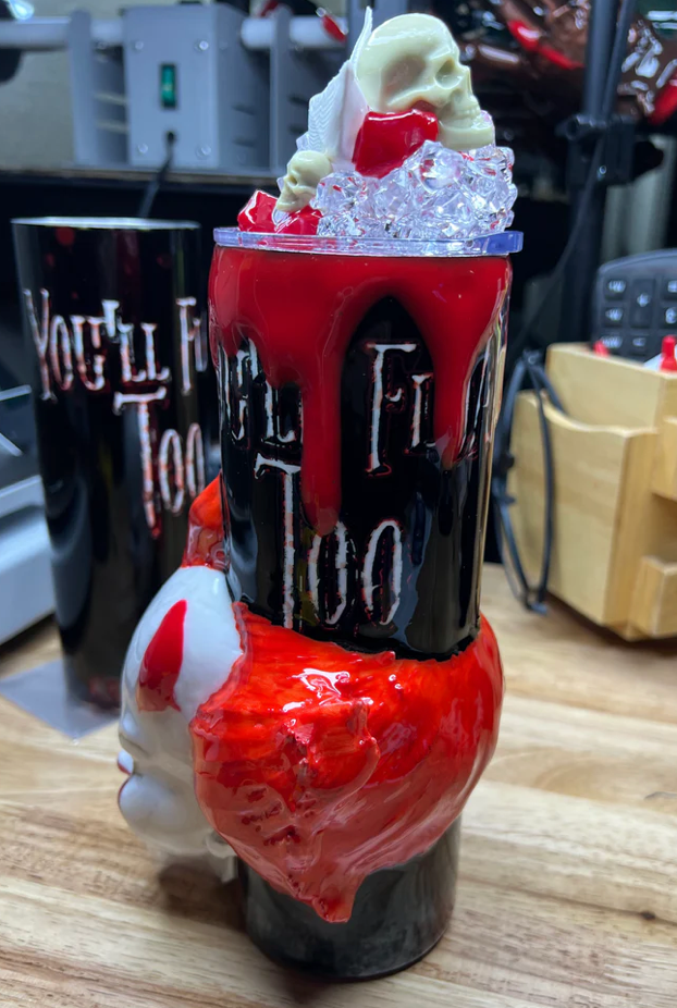 Pennywise 3D tumbler