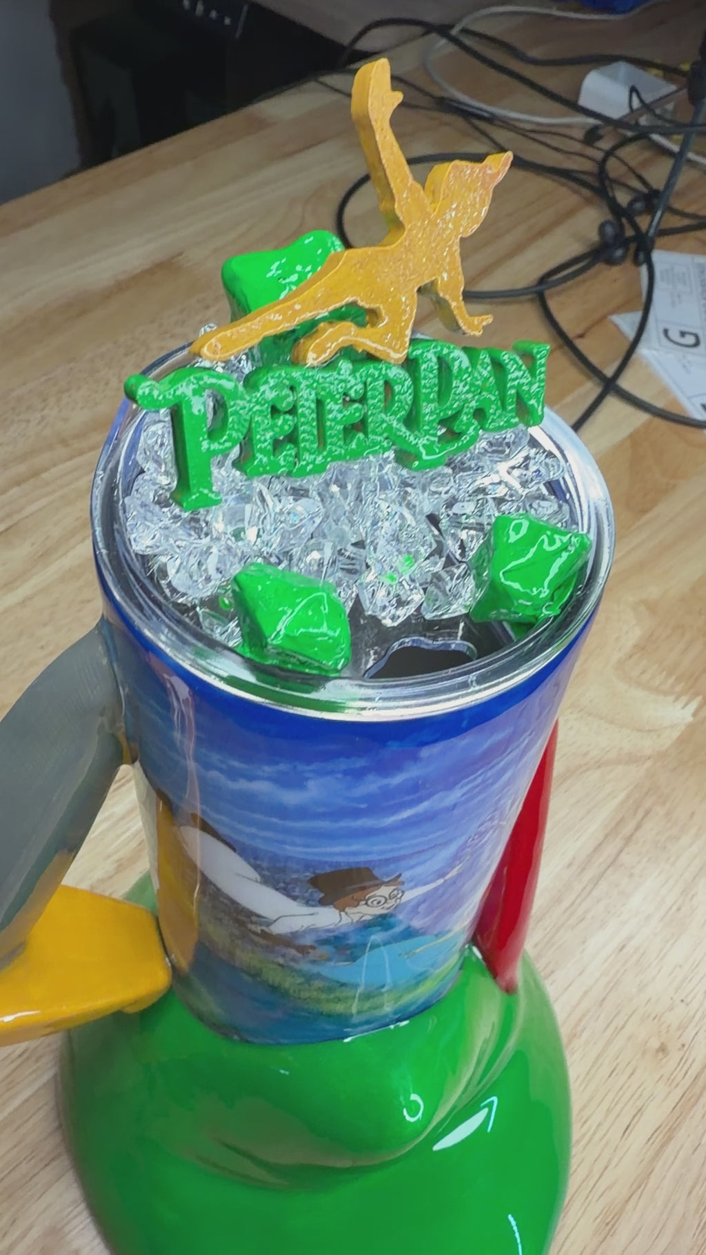 Peter Pan 3d Tumbler